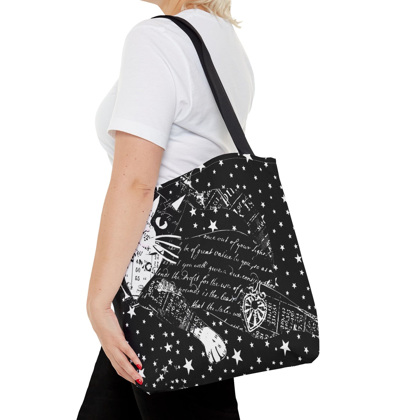 Cats Moon Stars Tote