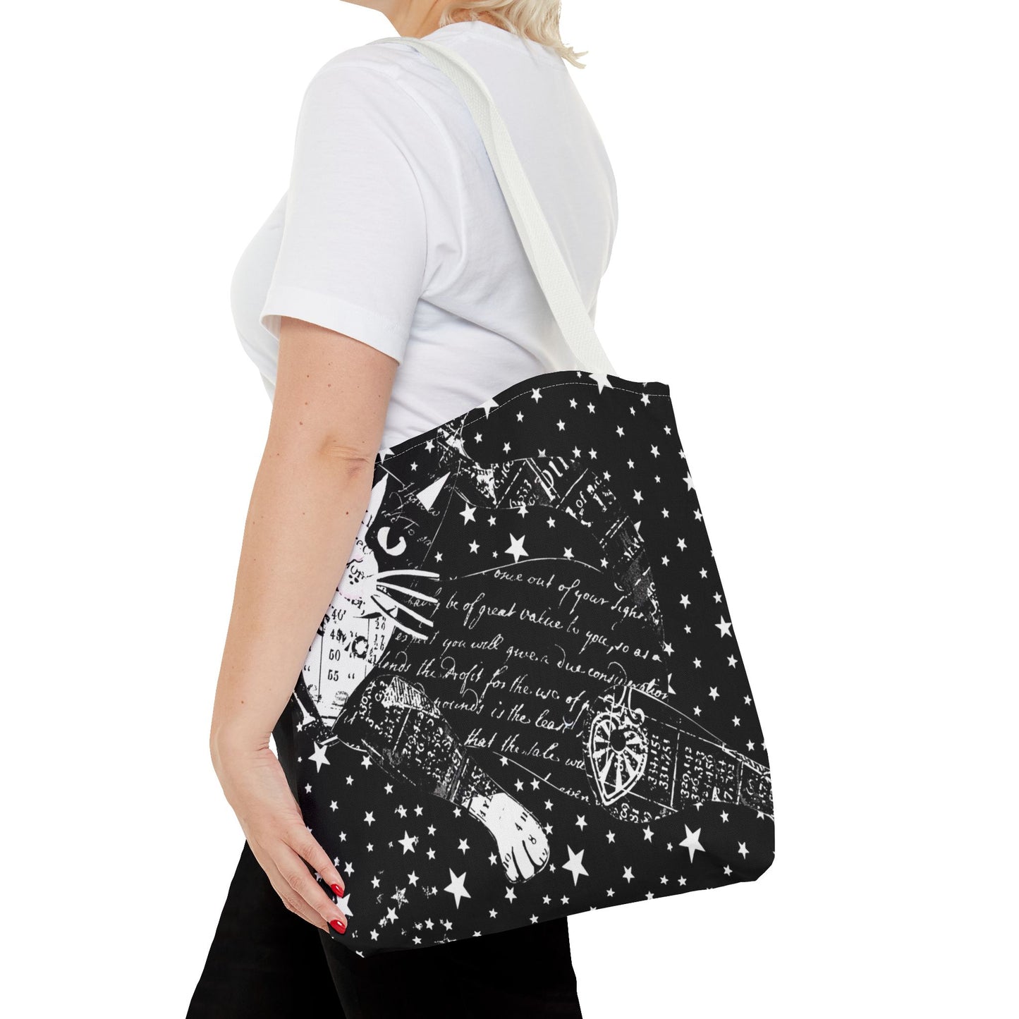 Cats Moon Stars Tote