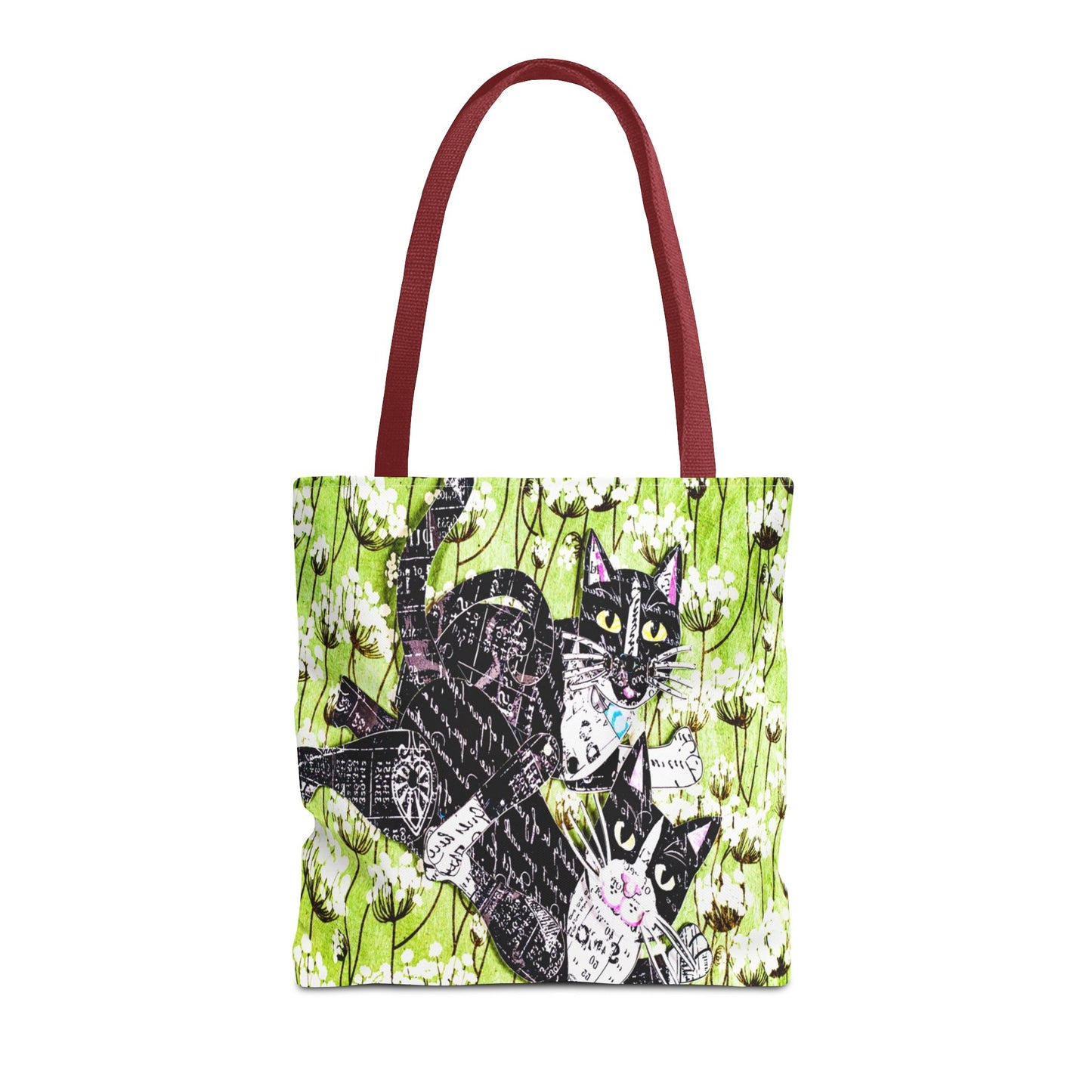 Cats Flying Tote Bag