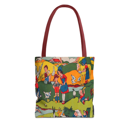 Art Deco Farm Tote Bag
