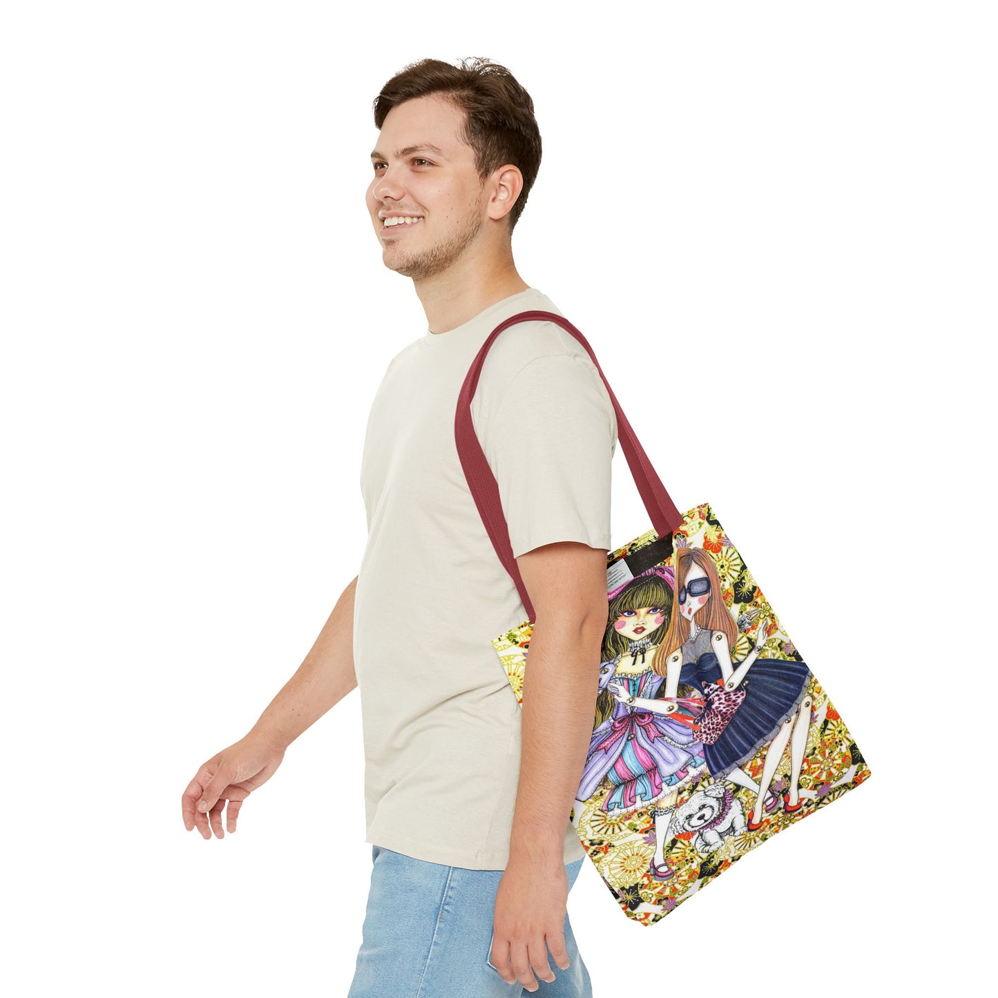 Anime Super Models Tote Bag 4