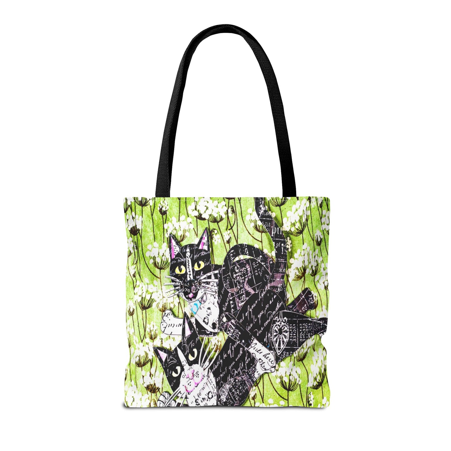 Cats Flying Tote Bag