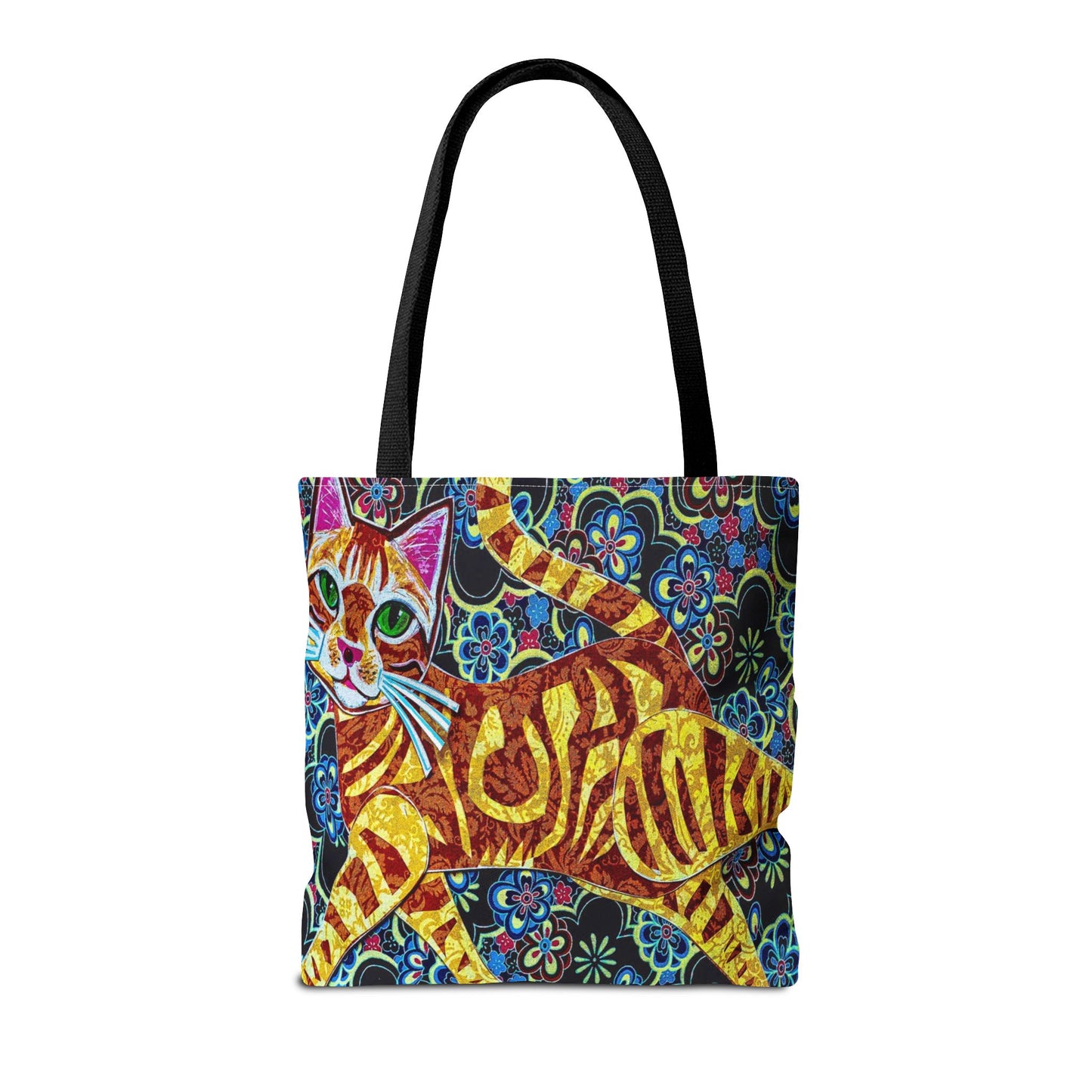 Cats Tote Bag Japanese Florals