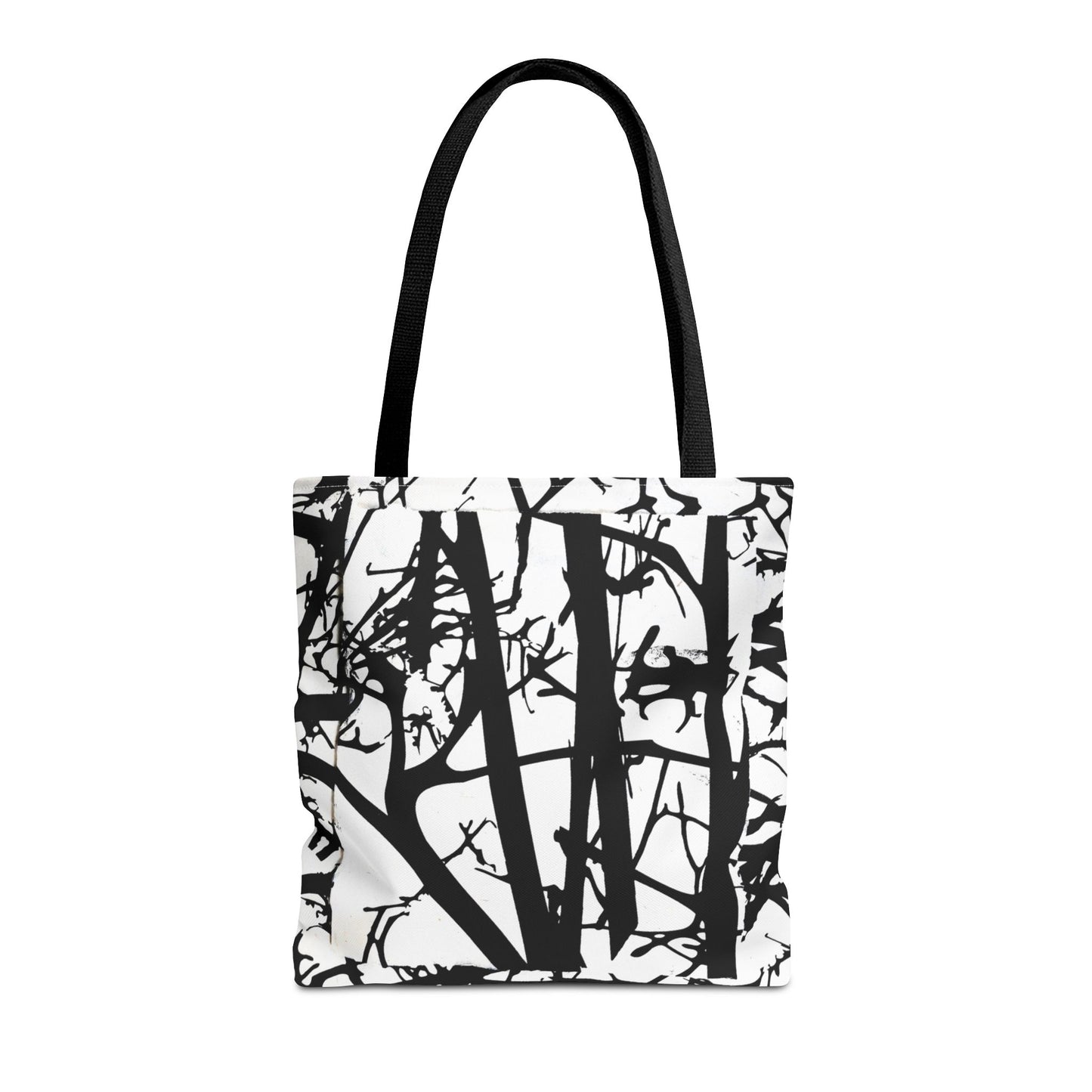 Black Trees  Tote Bag