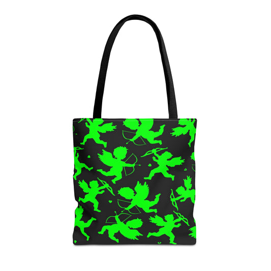 Cupids Tote Bag Neon Green
