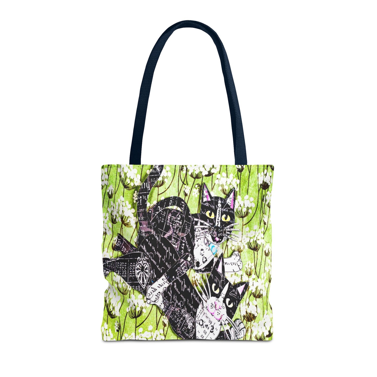 Cats Flying Tote Bag