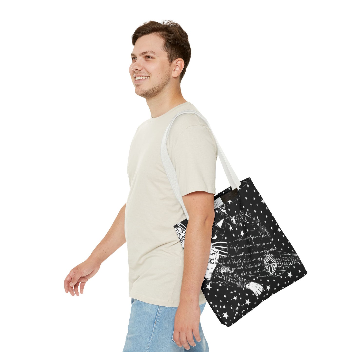 Cats Moon Stars Tote