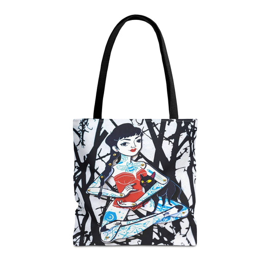 Tattooed Doll Tote Bag 3